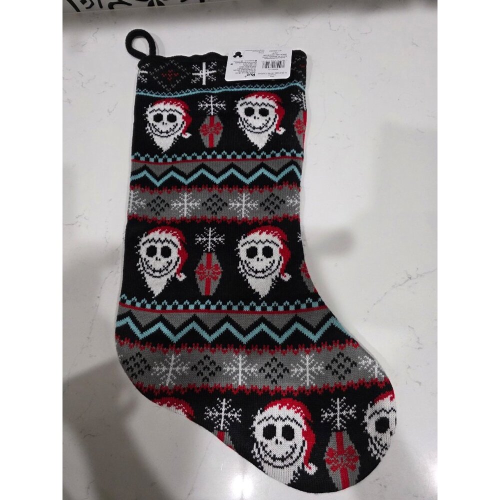NWT 19” Tim Burton's The Nightmare Before Christmas Jack Skellington Stocking